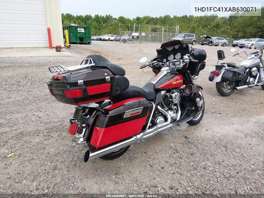 2010 Harley-Davidson Flhtcu VIN: 1HD1FC41XAB630071 Lot: 45268997