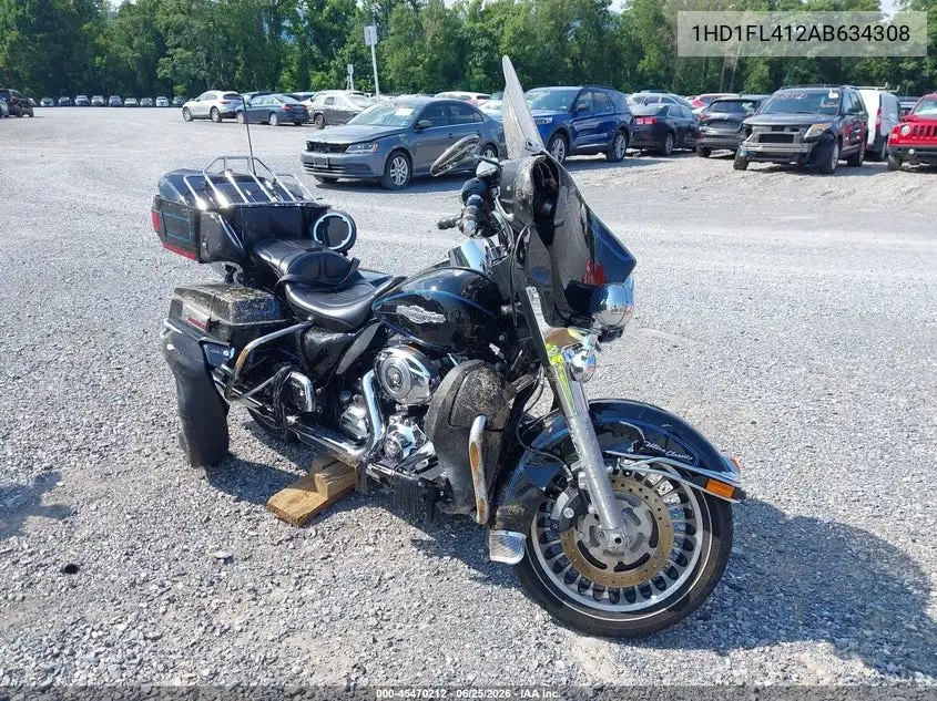 2010 Harley-Davidson Flhtcu Shrine VIN: 1HD1FL412AB634308 Lot: 45470212