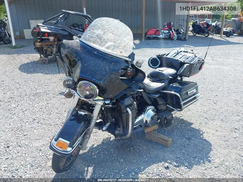 2010 Harley-Davidson Flhtcu Shrine VIN: 1HD1FL412AB634308 Lot: 45470212