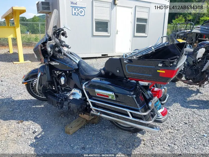 2010 Harley-Davidson Flhtcu Shrine VIN: 1HD1FL412AB634308 Lot: 45470212