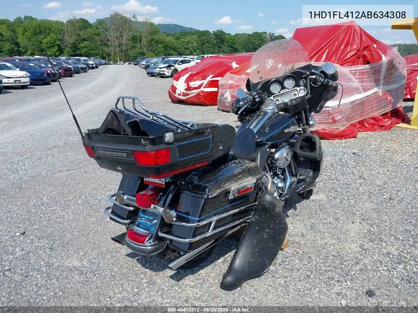 2010 Harley-Davidson Flhtcu Shrine VIN: 1HD1FL412AB634308 Lot: 45470212