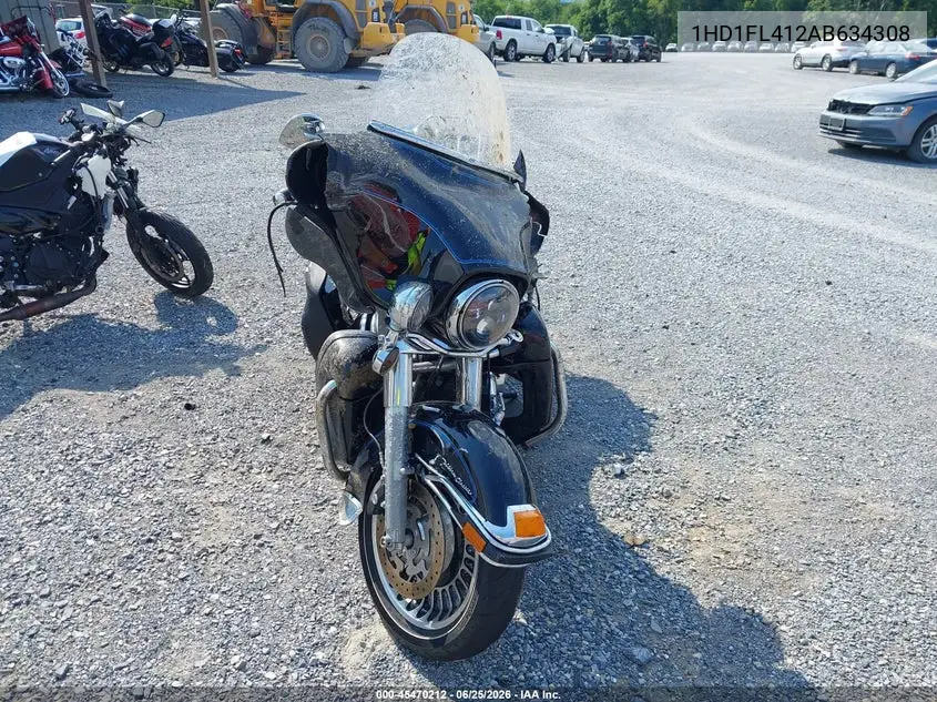2010 Harley-Davidson Flhtcu Shrine VIN: 1HD1FL412AB634308 Lot: 45470212