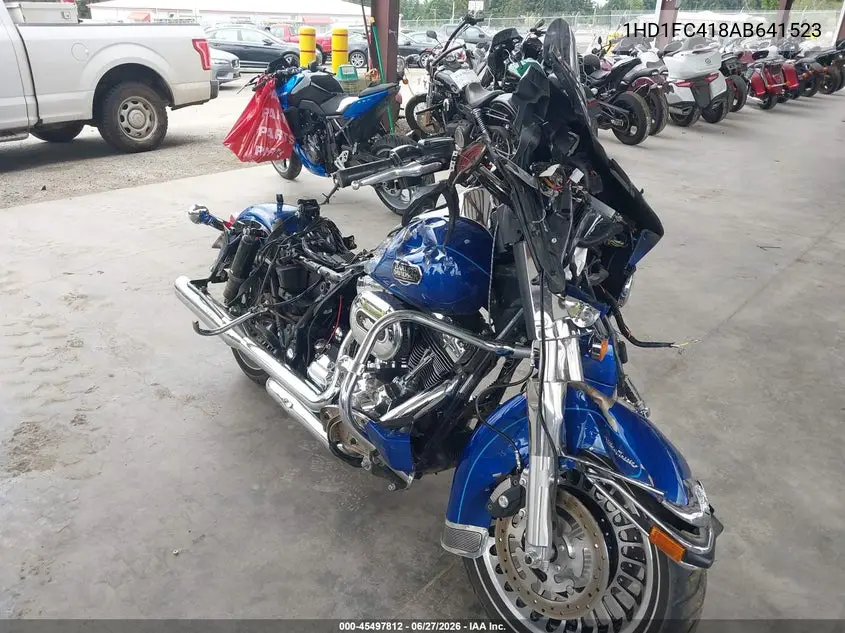 2010 Harley-Davidson Flhtcu VIN: 1HD1FC418AB641523 Lot: 45497812