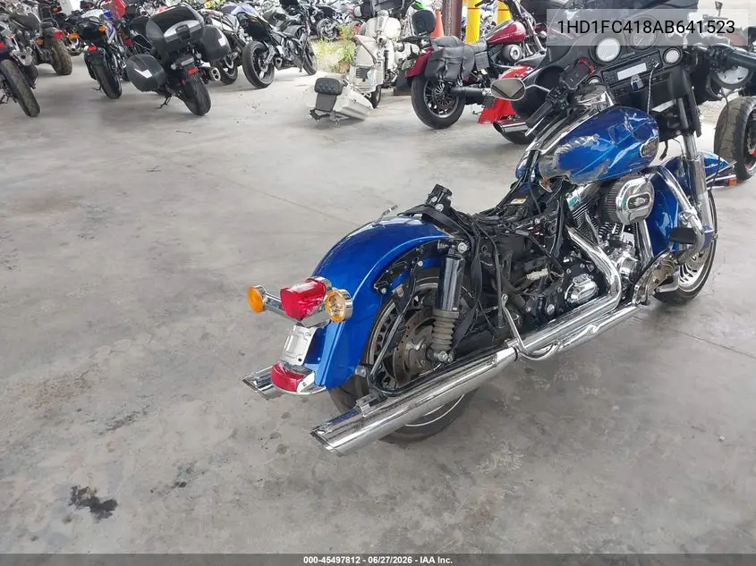 2010 Harley-Davidson Flhtcu VIN: 1HD1FC418AB641523 Lot: 45497812