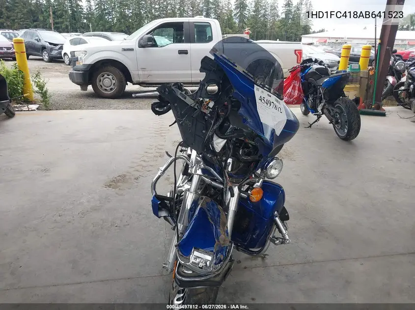 2010 Harley-Davidson Flhtcu VIN: 1HD1FC418AB641523 Lot: 45497812