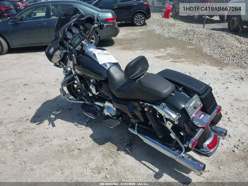 2010 Harley-Davidson Flhtcu VIN: 1HD1FC418AB667264 Lot: 45500842