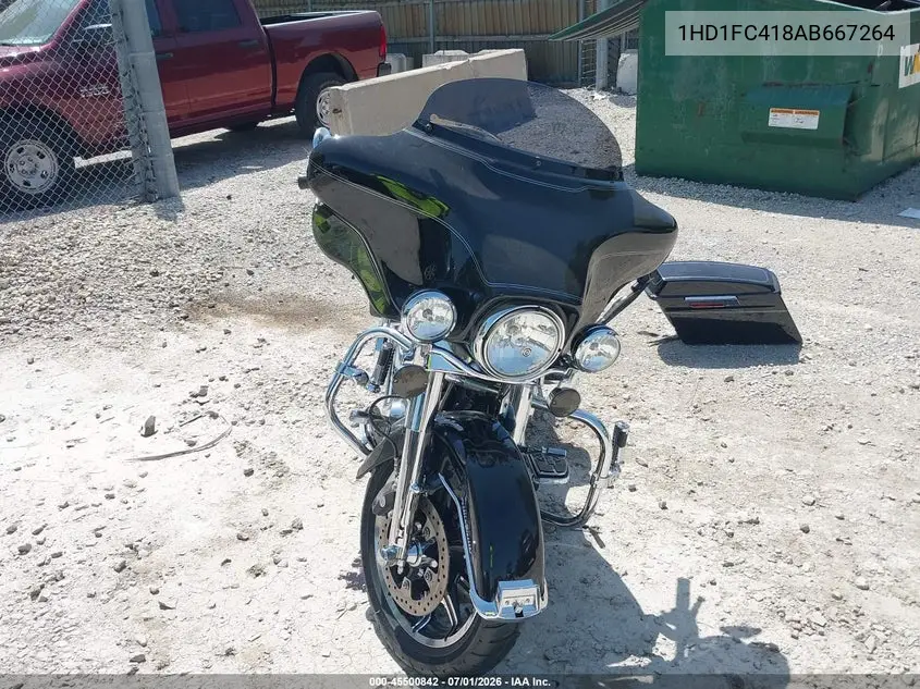 2010 Harley-Davidson Flhtcu VIN: 1HD1FC418AB667264 Lot: 45500842