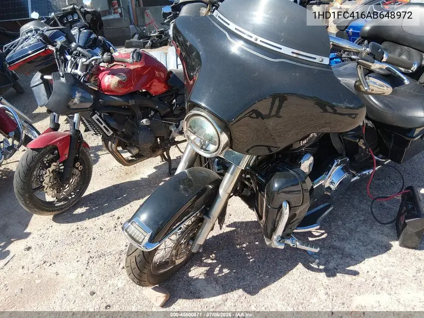 2010 Harley-Davidson Flhtcu VIN: 1HD1FC416AB648972 Lot: 45500871