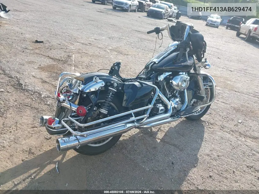 2010 Harley-Davidson Flhtc VIN: 1HD1FF413AB629474 Lot: 45593105
