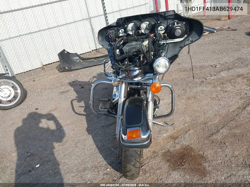 2010 Harley-Davidson Flhtc VIN: 1HD1FF413AB629474 Lot: 45593105