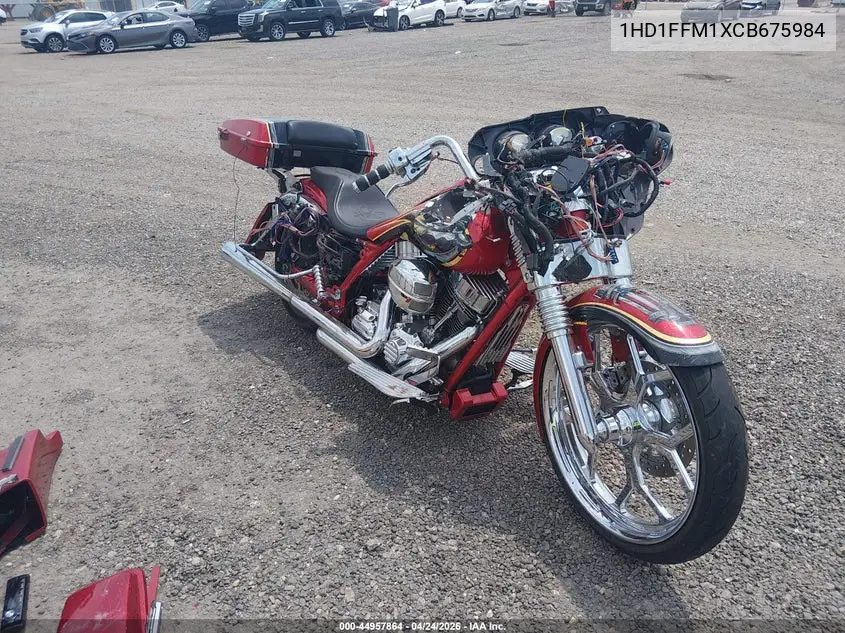 2012 Harley-Davidson Flhtc Electra Glide Classic VIN: 1HD1FFM1XCB675984 Lot: 44957864