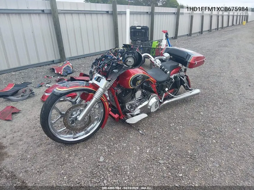 2012 Harley-Davidson Flhtc Electra Glide Classic VIN: 1HD1FFM1XCB675984 Lot: 44957864