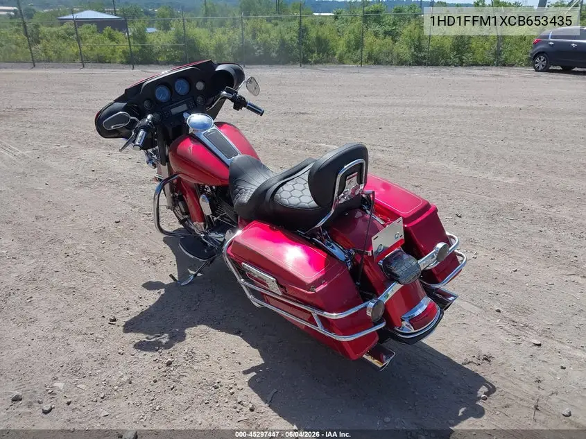 2012 Harley-Davidson Flhtc Electra Glide Classic VIN: 1HD1FFM1XCB653435 Lot: 45297447