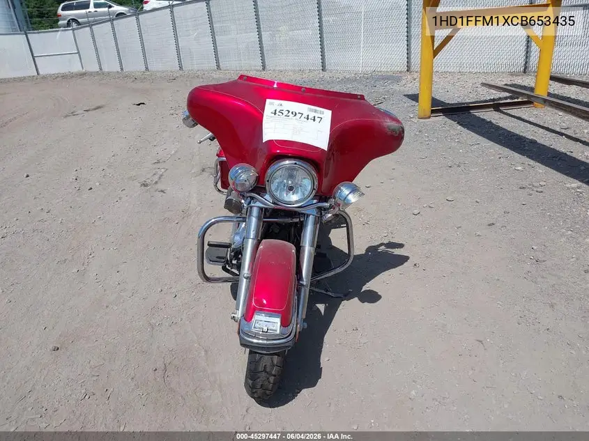 2012 Harley-Davidson Flhtc Electra Glide Classic VIN: 1HD1FFM1XCB653435 Lot: 45297447
