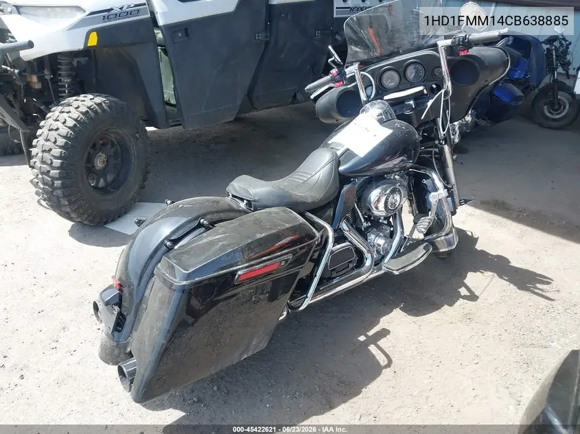 2012 Harley-Davidson Flhtp Police Electra Glide VIN: 1HD1FMM14CB638885 Lot: 45422621