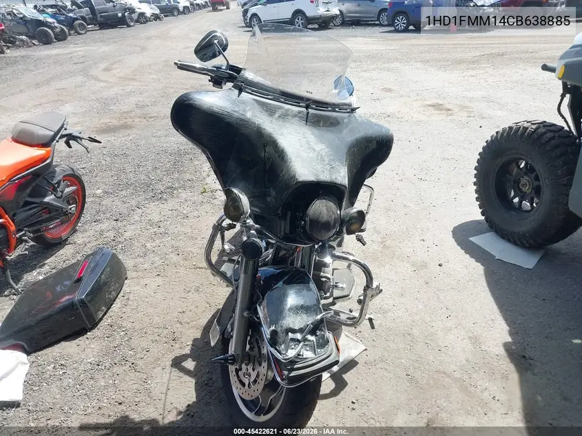 2012 Harley-Davidson Flhtp Police Electra Glide VIN: 1HD1FMM14CB638885 Lot: 45422621