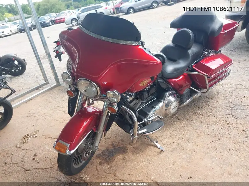 2012 Harley-Davidson Flhtc Electra Glide Classic VIN: 1HD1FFM11CB621117 Lot: 45487889