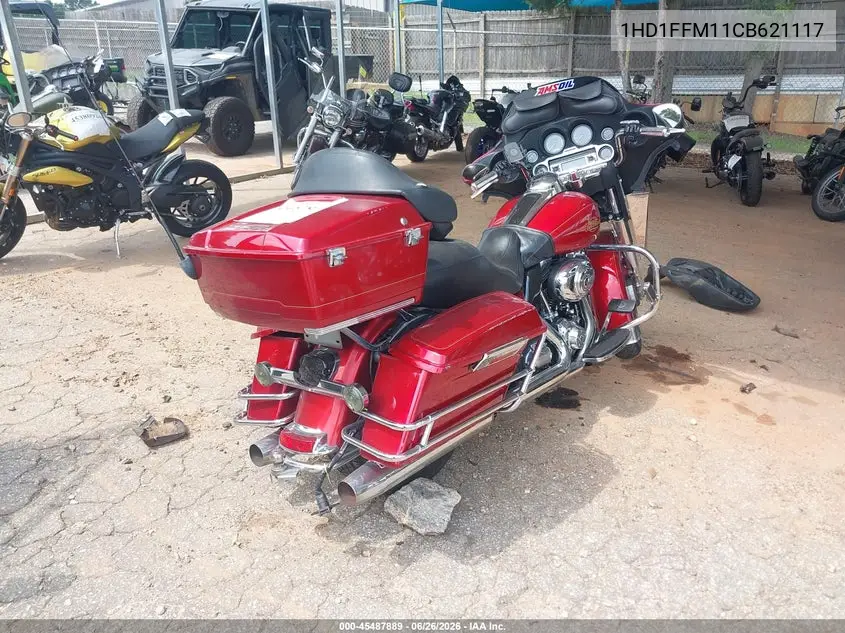 2012 Harley-Davidson Flhtc Electra Glide Classic VIN: 1HD1FFM11CB621117 Lot: 45487889