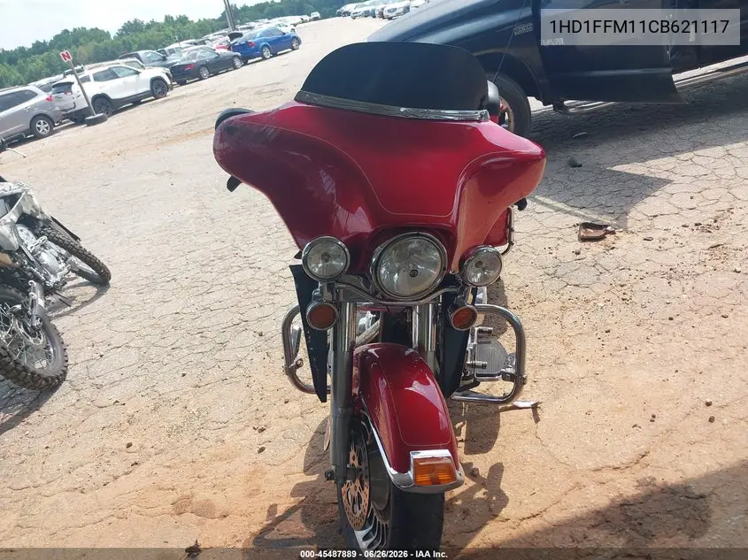 2012 Harley-Davidson Flhtc Electra Glide Classic VIN: 1HD1FFM11CB621117 Lot: 45487889