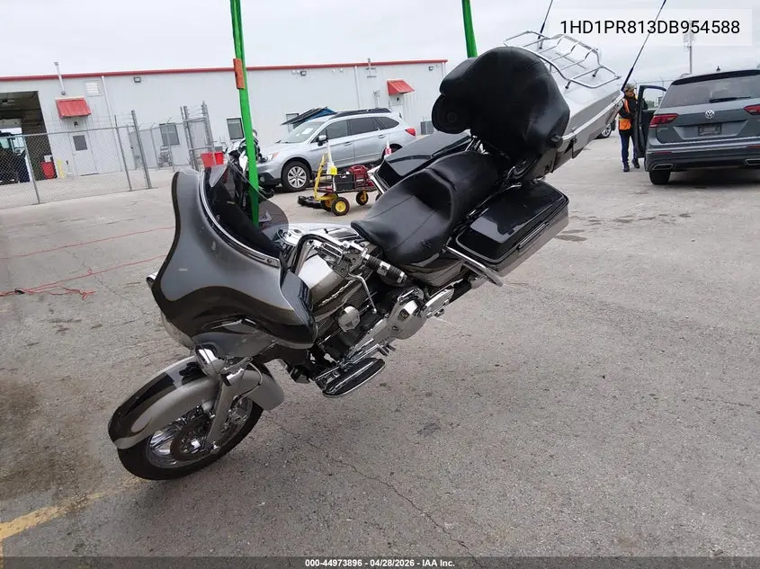 2013 Harley-Davidson Flhtcuse Cvo Ultra Cls Electra Gld VIN: 1HD1PR813DB954588 Lot: 44973896