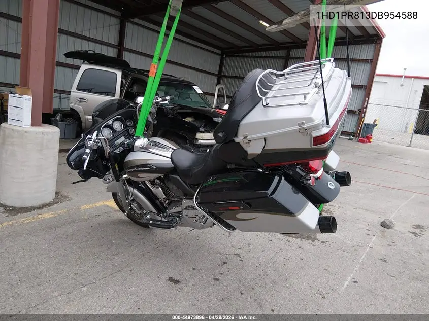 2013 Harley-Davidson Flhtcuse Cvo Ultra Cls Electra Gld VIN: 1HD1PR813DB954588 Lot: 44973896