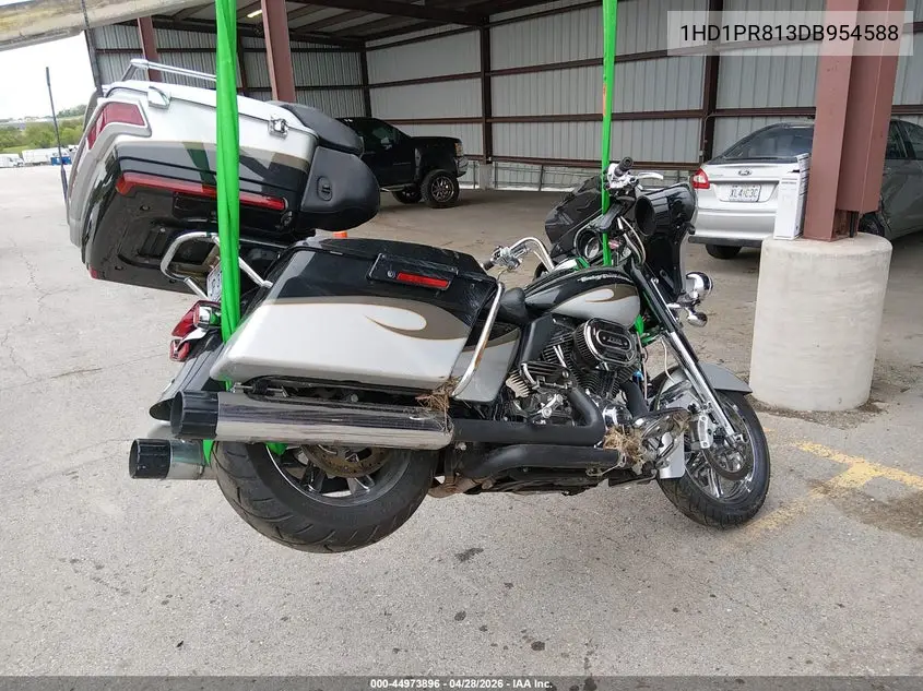 2013 Harley-Davidson Flhtcuse Cvo Ultra Cls Electra Gld VIN: 1HD1PR813DB954588 Lot: 44973896