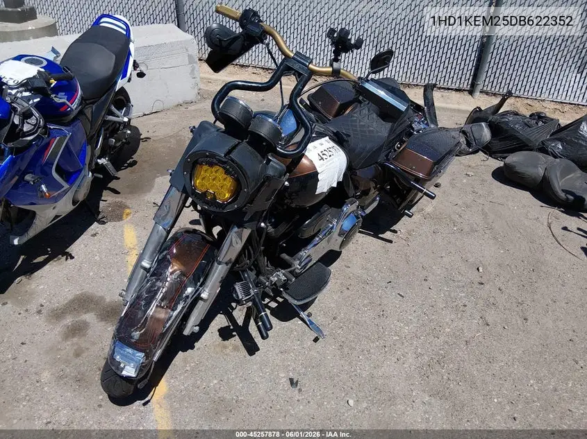 2013 Harley-Davidson Flhtk Electra Glide Ult Ltd/Ann VIN: 1HD1KEM25DB622352 Lot: 45257878