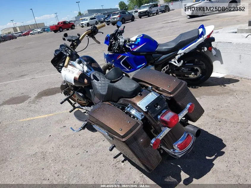 2013 Harley-Davidson Flhtk Electra Glide Ult Ltd/Ann VIN: 1HD1KEM25DB622352 Lot: 45257878