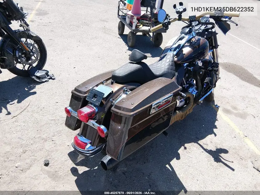 2013 Harley-Davidson Flhtk Electra Glide Ult Ltd/Ann VIN: 1HD1KEM25DB622352 Lot: 45257878