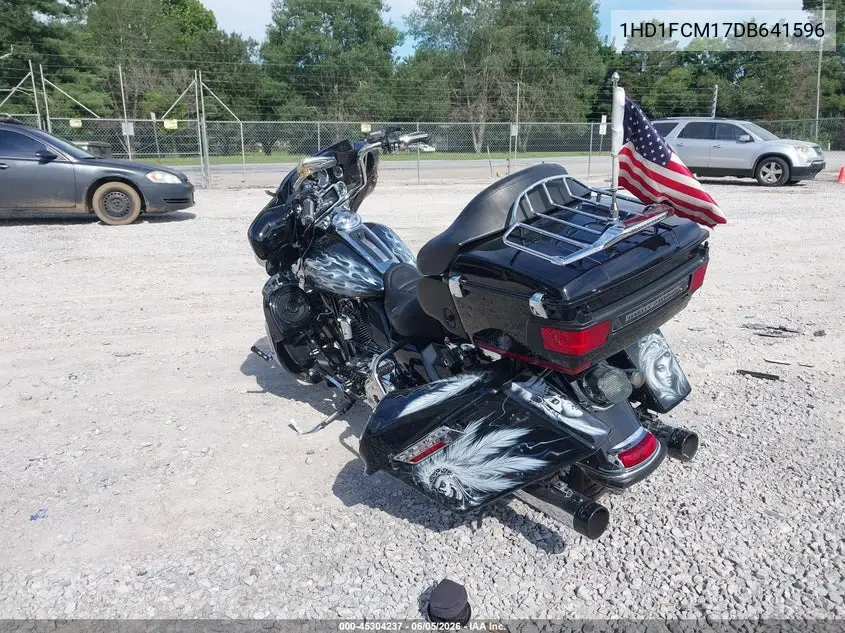 2013 Harley-Davidson Flhtcu Ultra Classic Electra Gld VIN: 1HD1FCM17DB641596 Lot: 45304237