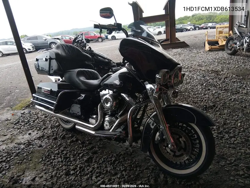 2013 Harley-Davidson Flhtcu Ultra Classic Electra Gld VIN: 1HD1FCM1XDB613534 Lot: 45310891