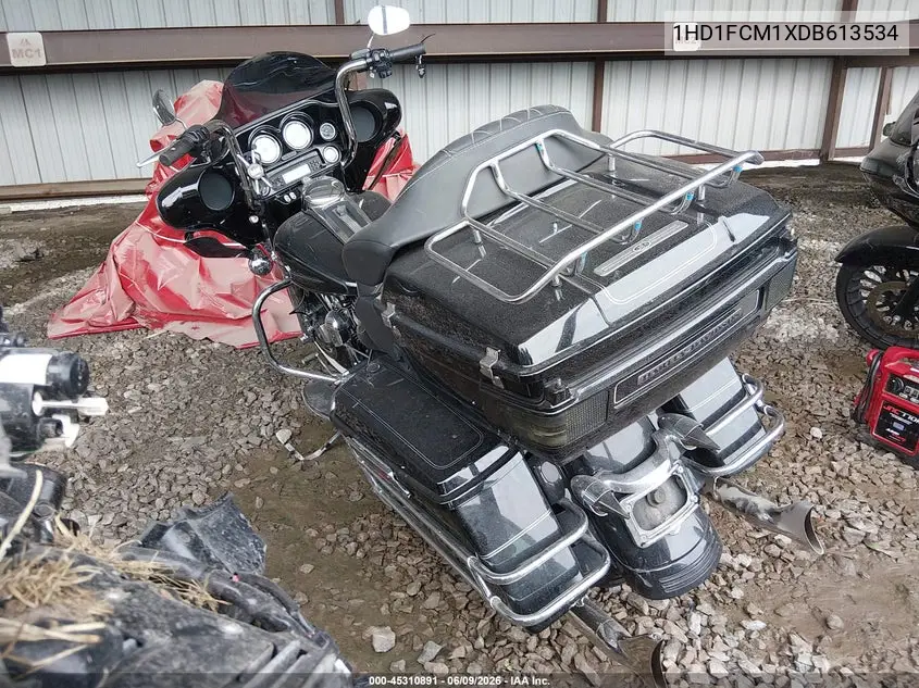 2013 Harley-Davidson Flhtcu Ultra Classic Electra Gld VIN: 1HD1FCM1XDB613534 Lot: 45310891