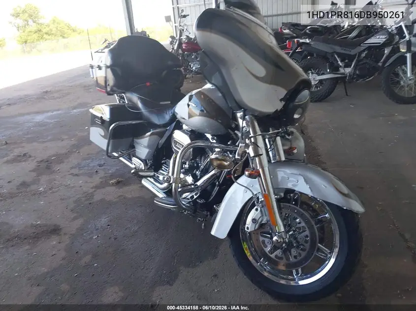 2013 Harley-Davidson Flhtcuse Cvo Ultra Cls Electra Gld VIN: 1HD1PR816DB950261 Lot: 45334158