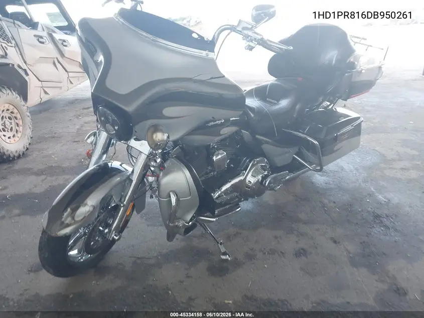 2013 Harley-Davidson Flhtcuse Cvo Ultra Cls Electra Gld VIN: 1HD1PR816DB950261 Lot: 45334158