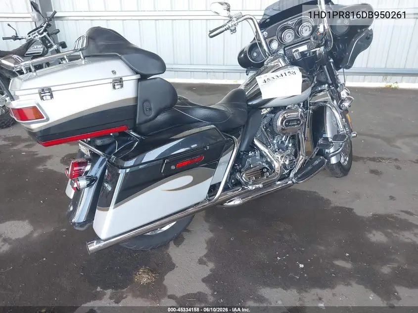 2013 Harley-Davidson Flhtcuse Cvo Ultra Cls Electra Gld VIN: 1HD1PR816DB950261 Lot: 45334158