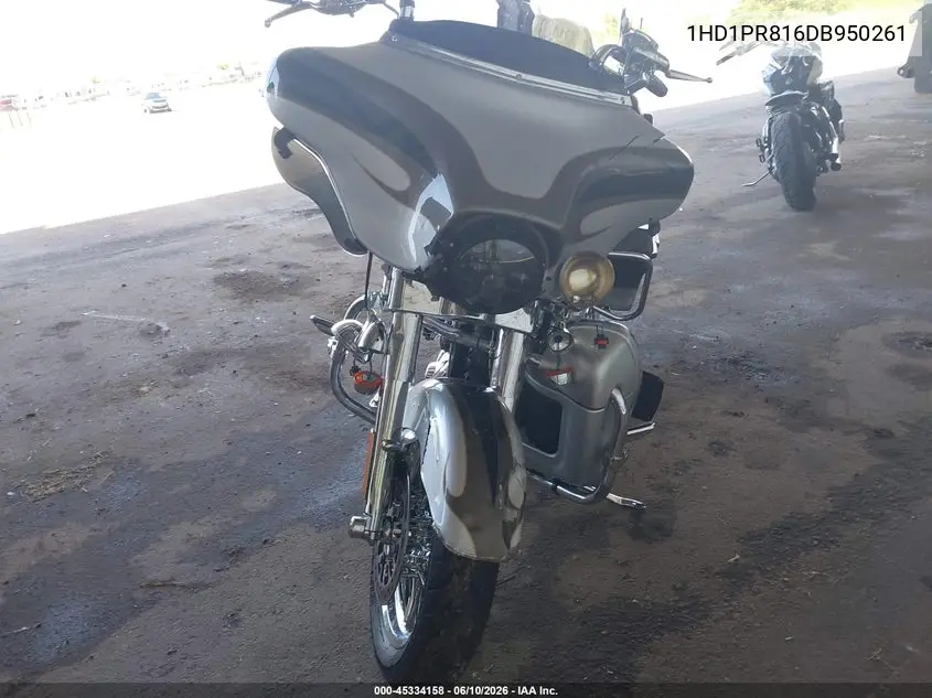 2013 Harley-Davidson Flhtcuse Cvo Ultra Cls Electra Gld VIN: 1HD1PR816DB950261 Lot: 45334158