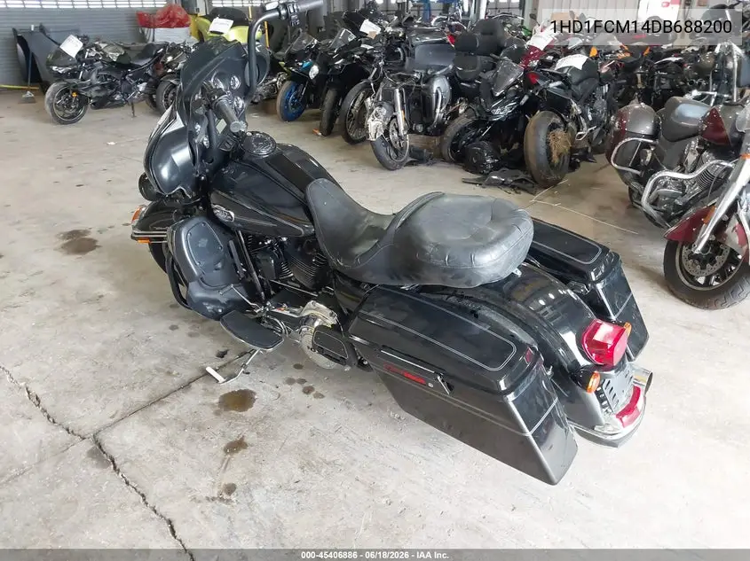 2013 Harley-Davidson Flhtcu Ultra Classic Electra Gld VIN: 1HD1FCM14DB688200 Lot: 45406886