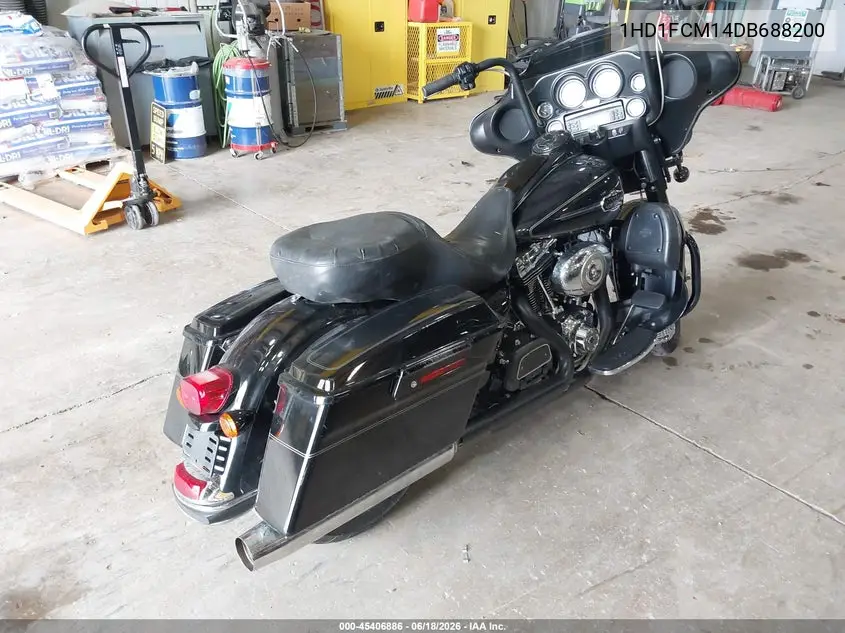 2013 Harley-Davidson Flhtcu Ultra Classic Electra Gld VIN: 1HD1FCM14DB688200 Lot: 45406886