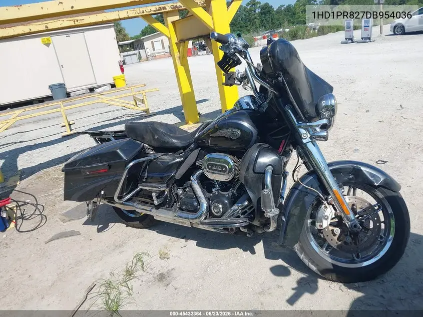 2013 Harley-Davidson Flhtcuse Cvo Ultra Elecglide/Anniv VIN: 1HD1PR827DB954036 Lot: 45432364
