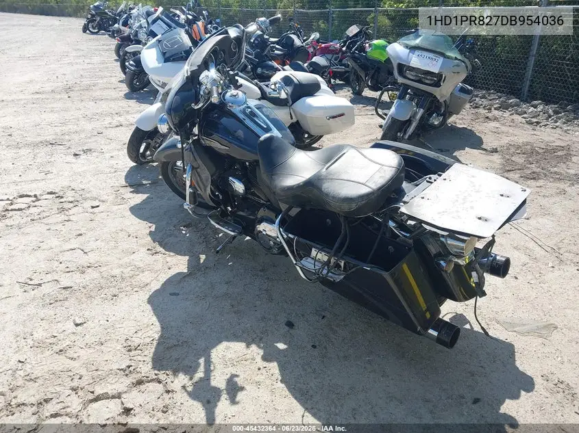 2013 Harley-Davidson Flhtcuse Cvo Ultra Elecglide/Anniv VIN: 1HD1PR827DB954036 Lot: 45432364