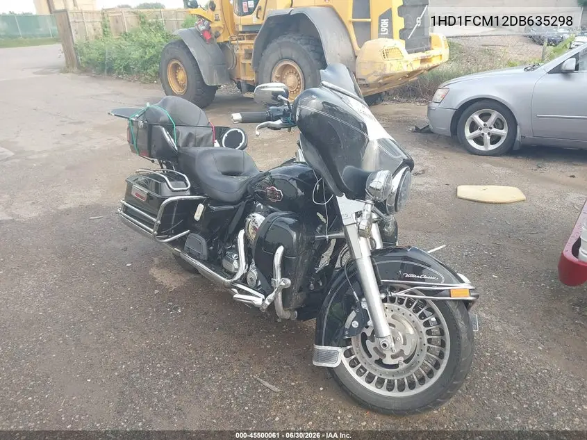 2013 Harley-Davidson Flhtcu Ultra Classic Electra Gld VIN: 1HD1FCM12DB635298 Lot: 45500061