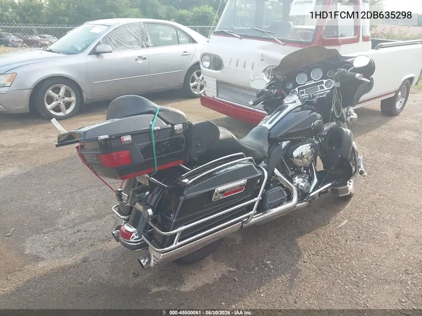 2013 Harley-Davidson Flhtcu Ultra Classic Electra Gld VIN: 1HD1FCM12DB635298 Lot: 45500061