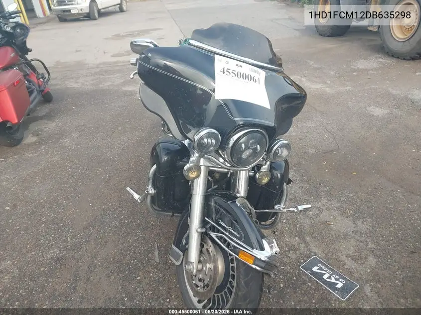 2013 Harley-Davidson Flhtcu Ultra Classic Electra Gld VIN: 1HD1FCM12DB635298 Lot: 45500061