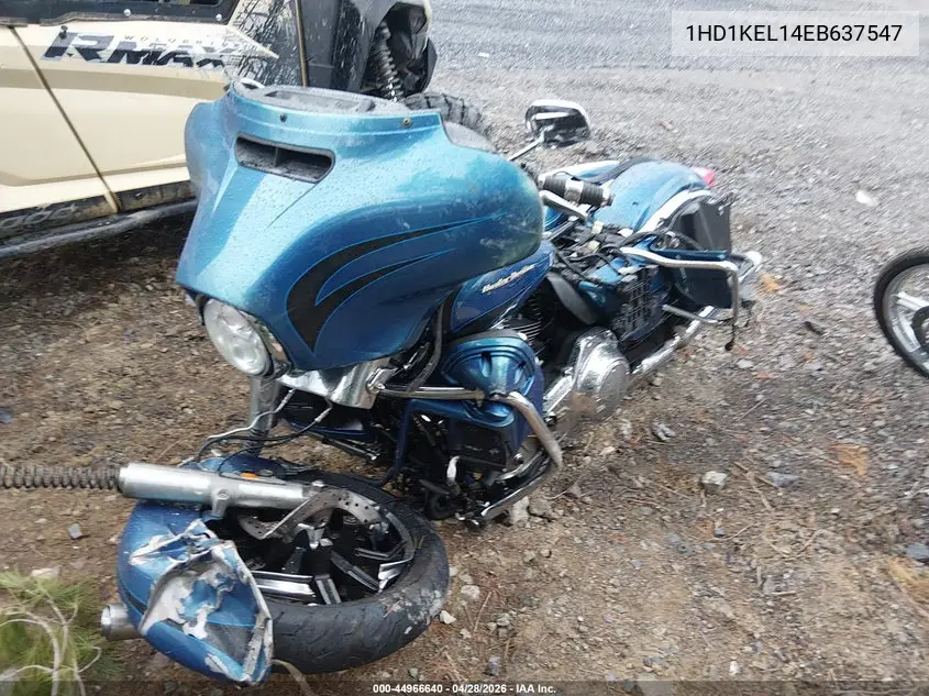 2014 Harley-Davidson Flhtk Electra Glide Ultra Ltd VIN: 1HD1KEL14EB637547 Lot: 44966640
