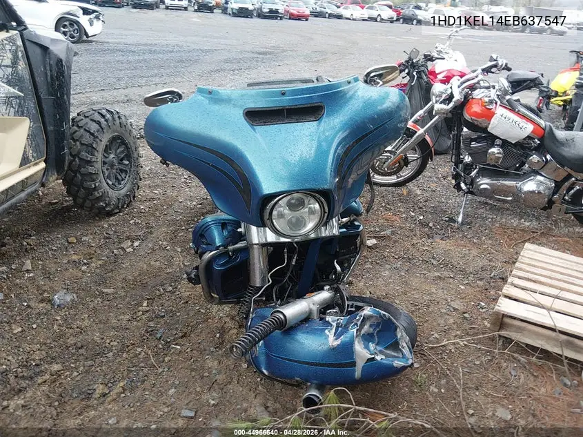 2014 Harley-Davidson Flhtk Electra Glide Ultra Ltd VIN: 1HD1KEL14EB637547 Lot: 44966640