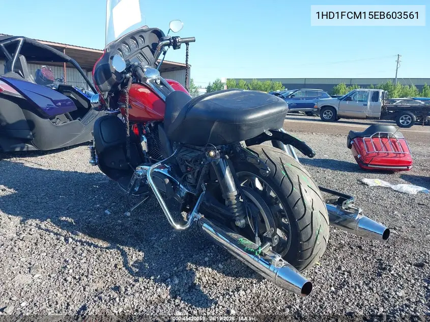 2014 Harley-Davidson Flhtcu Ultra Classic Electra Gld VIN: 1HD1FCM15EB603561 Lot: 45420059