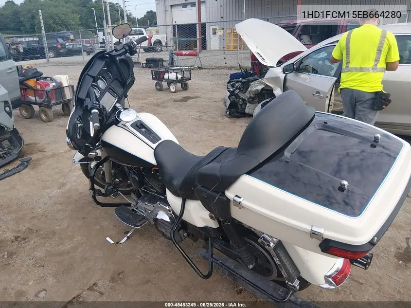 2014 Harley-Davidson Flhtcu Ultra Classic Electra Gld VIN: 1HD1FCM15EB664280 Lot: 45453249