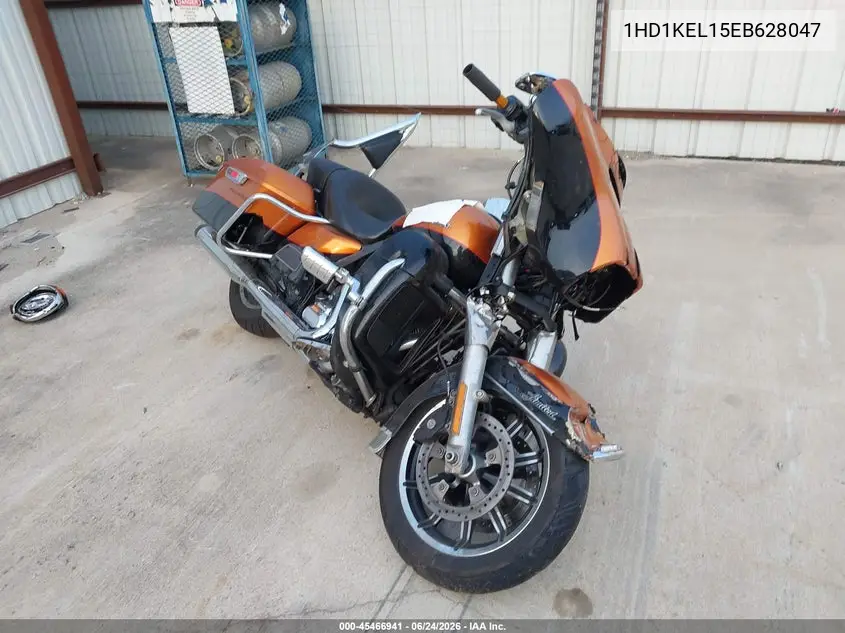 2014 Harley-Davidson Flhtk Electra Glide Ultra Ltd VIN: 1HD1KEL15EB628047 Lot: 45466941