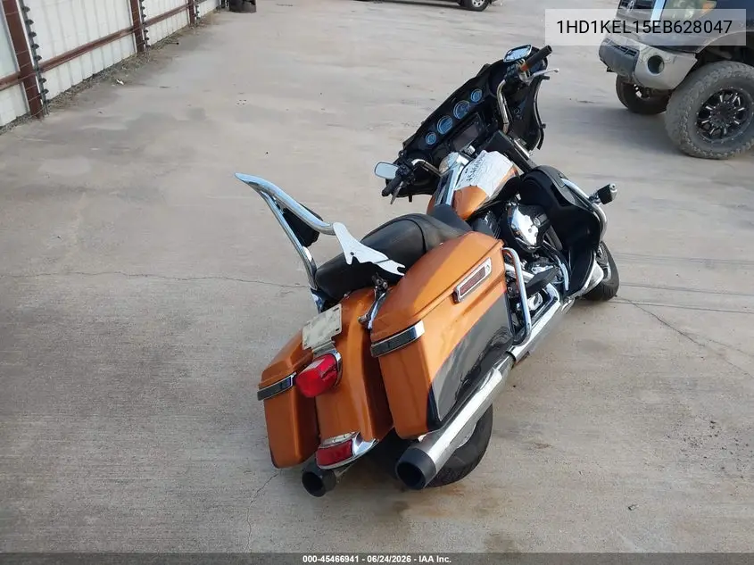 2014 Harley-Davidson Flhtk Electra Glide Ultra Ltd VIN: 1HD1KEL15EB628047 Lot: 45466941
