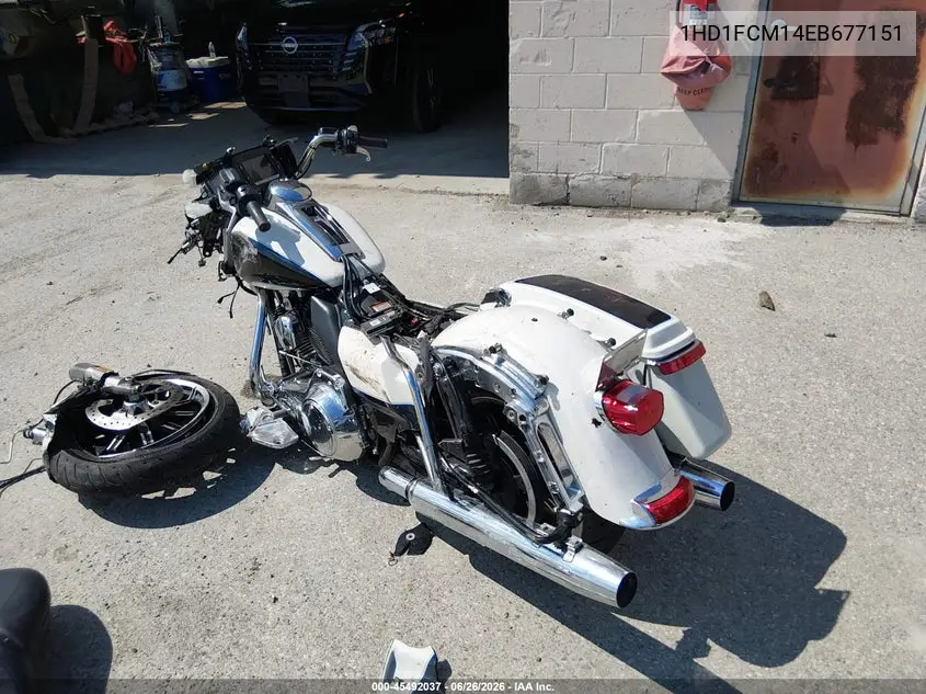 2014 Harley-Davidson Flhtcu Ultra Classic Electra Gld VIN: 1HD1FCM14EB677151 Lot: 45492037